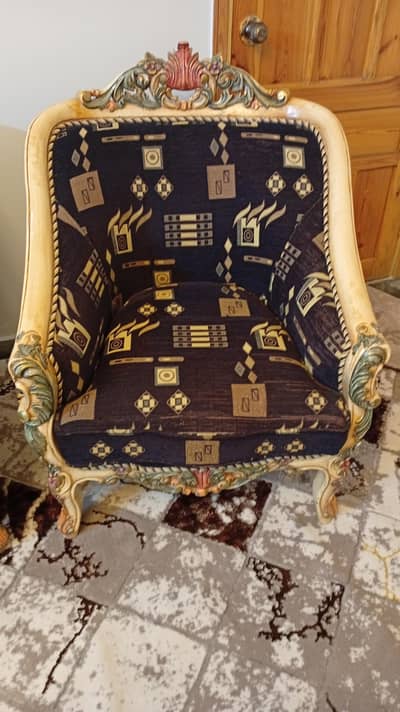 Sofa Set full wood 5 seater