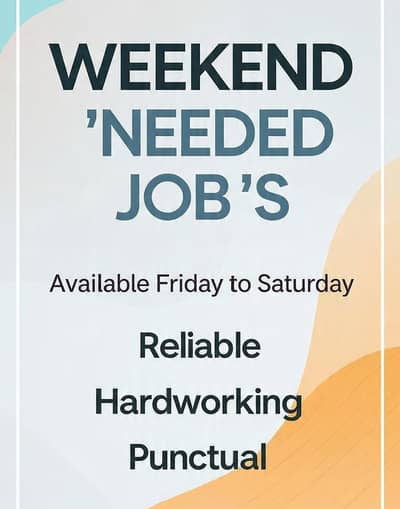 need job