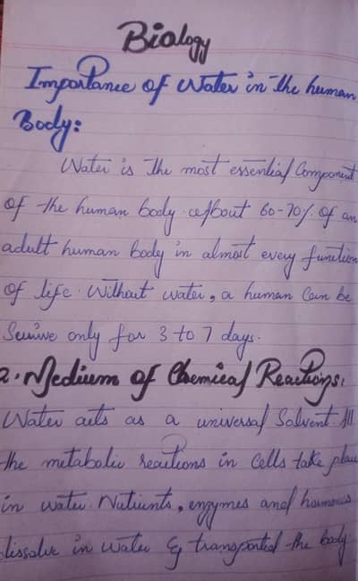Handwritten & Typed Assignments - FSc/BA/BS -  Karachi