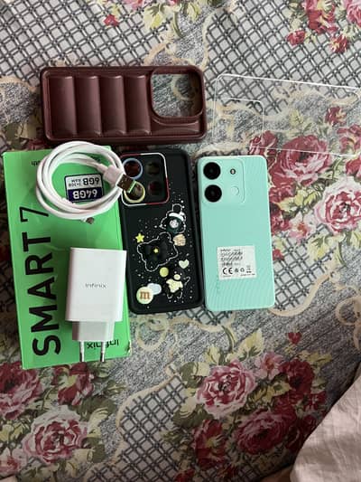 Infinix Smart 7 pta approved full Box