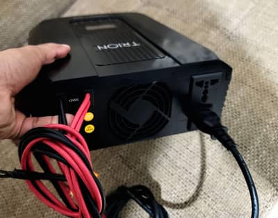 Trion 1.2kv 1000watt ups inverter 12volt no riper no fault