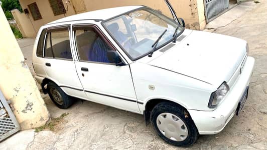 Suzuki Mehran, 2009 model. (Army officer car)