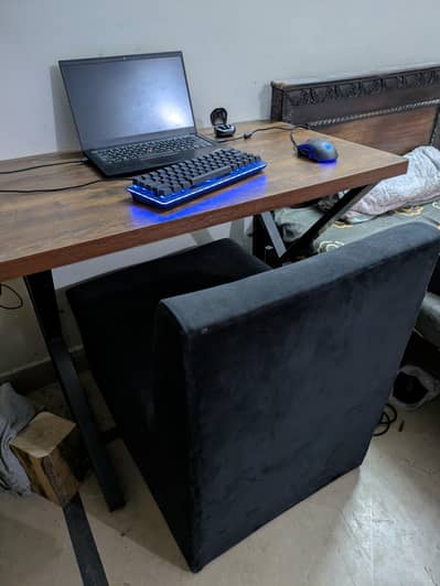 Gaming and Study Table Along With Comfy Sofa