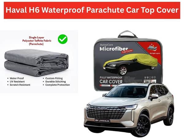 Haval H6 Waterproof Parachute Car Top Cover – Dustproof, UV Resistant & All Weather Protection