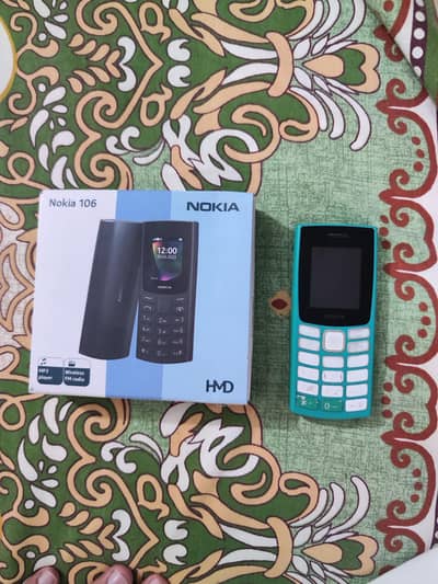 Nokia 106 2023 - Dual sim official approved - With box & charger