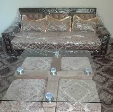 Sofa Set 5 seater and Dining Table 4 Seater