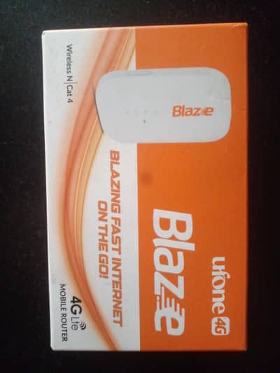 ufone 4g blaze (almost new) fix price