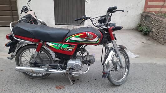 Honda CD 70 21/22 modal Good condition