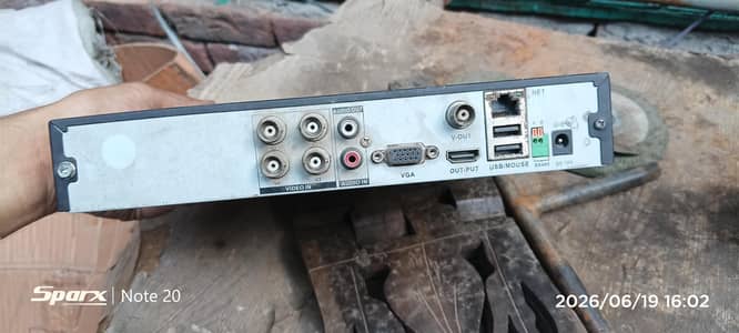 camera DVR ha hard nahi ha es ma bakaya all ok ha