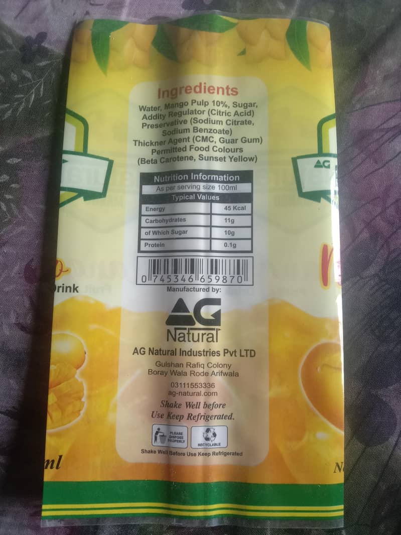 Mango juice 4