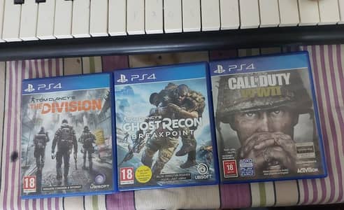 Tom Clancy And Call Of Duty World War 2 PS4 Disc/Game
