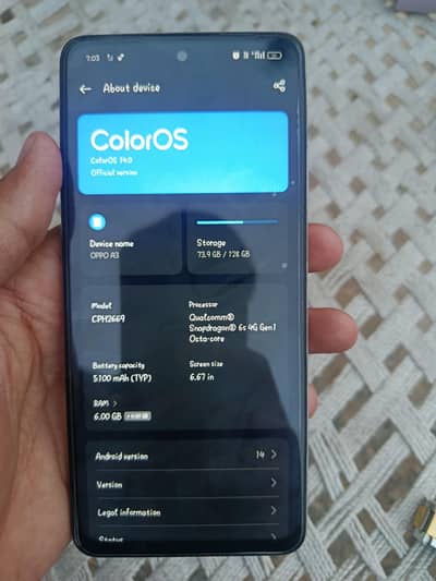 OPPO A3