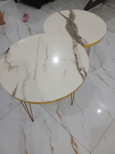 2 set of tables