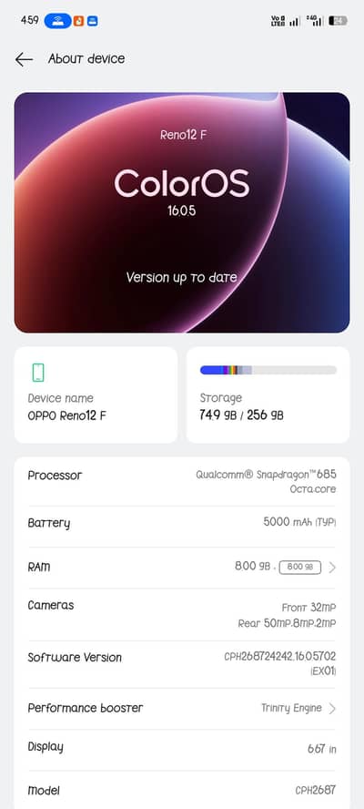 OPPO Reno12 F
