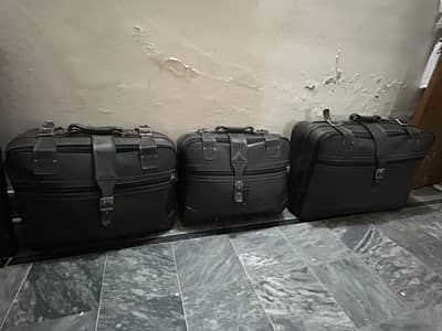 medium small and large size leather bags