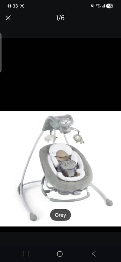 baby electric swing and other items