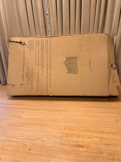 Baby Cot with Mattress – Excellent Condition, Strong & Comfortable