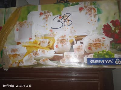 Original Gemya premium quality Marble Dinner set imported 72 pieces