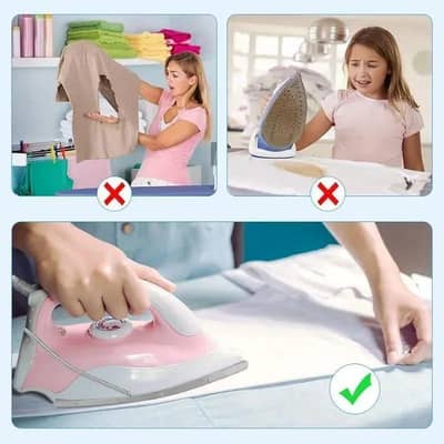 کپڑوں کو جلنے سے بچانے والا Iron Cover | Steam Iron Cover