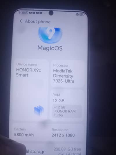 Honor X9c Smart