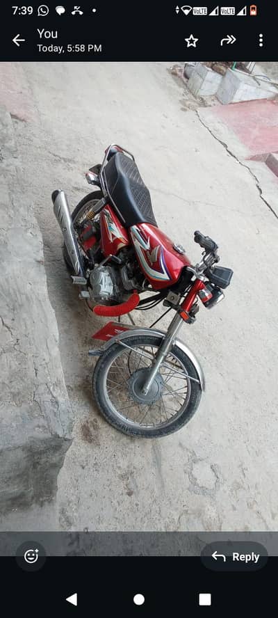 FULLY LUSH HONDA CG 125 TOTAL GENUINE BIKE GERANTY