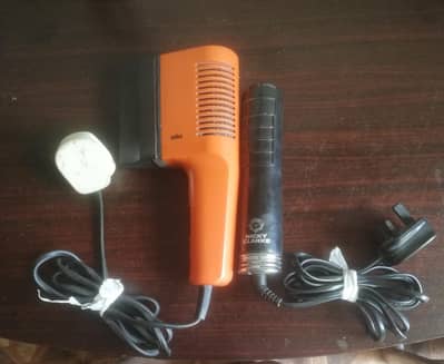 2 imported hair dryers
