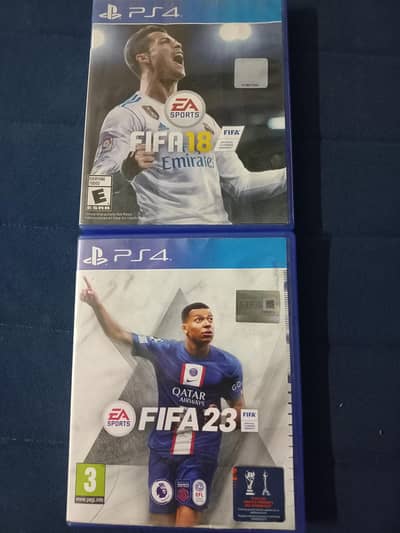 FIFA 23 (World cup edition ) & FIFA 18 Bundle pack