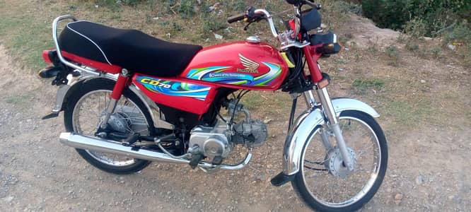 honda CD 70 24 model 25 register