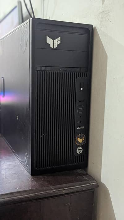 HP z240 workstation and gaming PC with RX 580 4gb