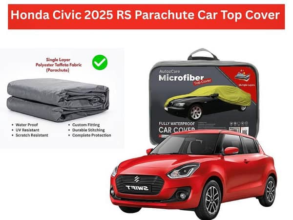 Suzuki Swift 2022–2025 Top Cover Grey | Waterproof | Heat Proof | Anti-Scratch
