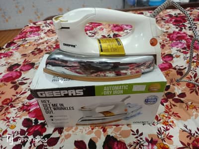 Geepas Automatic dry Iron Vip Condition