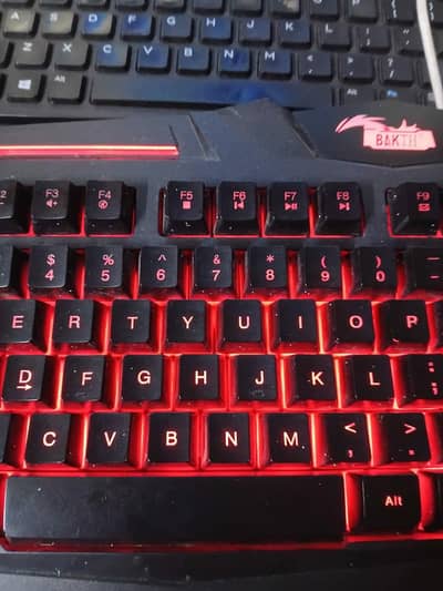 BAKTH 7 Colors LED Backlit Gaming Keyboard. negotiable