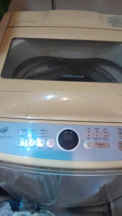 Samsung laundry machine fully auto matic