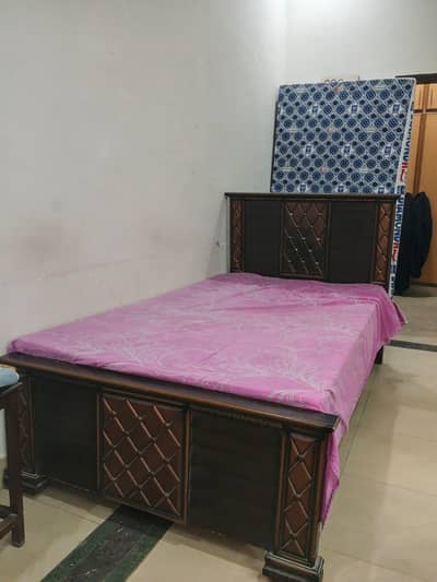 Wooden Single Bed
