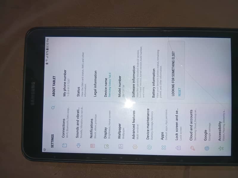 samsung Tab E good condition 3