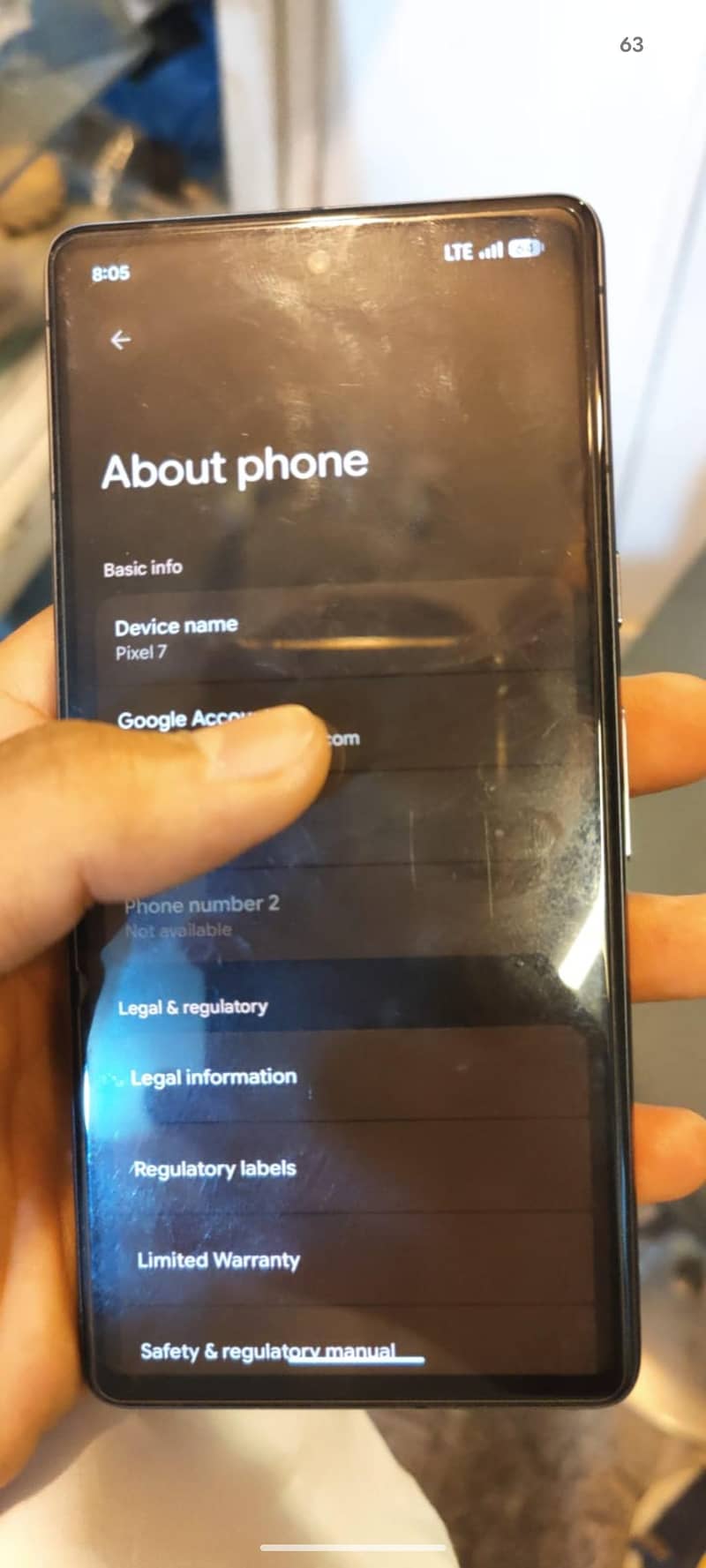Google Pixel 7 6