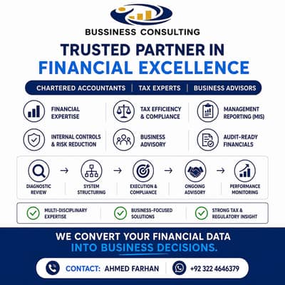 Business Consultant | Chartered Accountant | Tax Consultant | audit