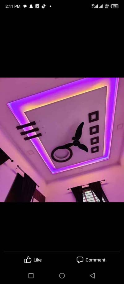 gypsam celling/pop celling / pvc celling/