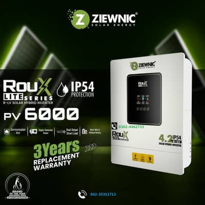 4.2kw Solar Hybrid Inverter -IP54 Rating -3 Years Replacement Warranty