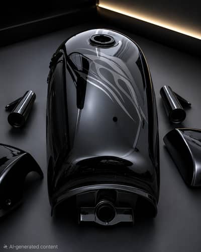 Honda 125 Fuel Tank Metal Taapey