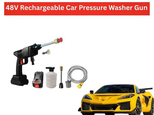 Car Pressure Washer Gun –  High Pressure Portable Electric Cleaning tool  for Cars