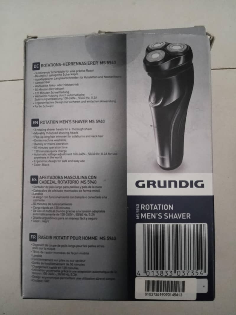 electronic rotatable shaving machine 6