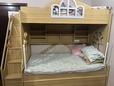 Kids bunk bed 3 in 1