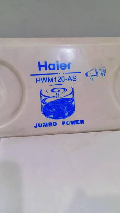 haier jumbo washing
