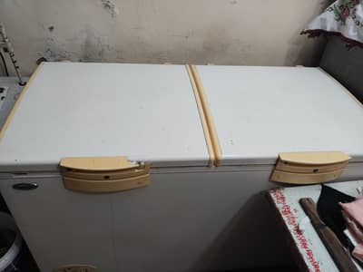 Used Double Door Chest Freezer - Good Working Condition