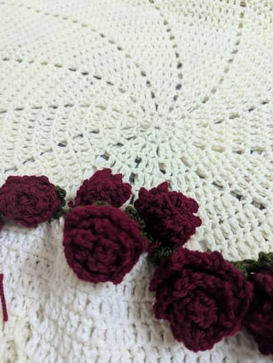 Bouquet blanket (crochet)