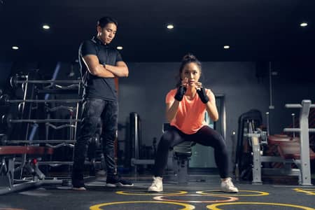 fitness trainers