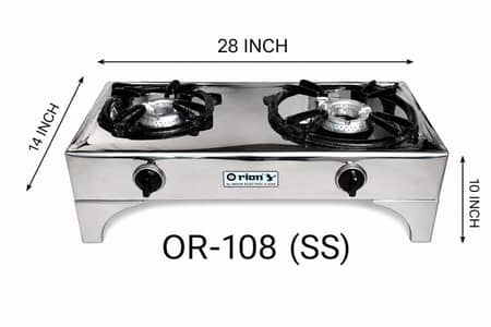 gas stove stainless steel
