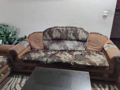7 seater sofa with  center table