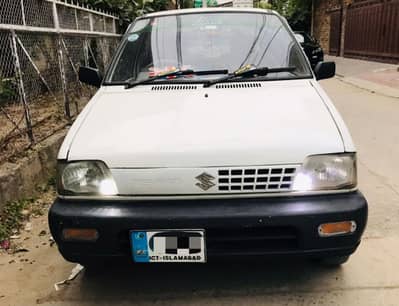 Suzuki Mehran VX 2005 Islamabad number Own my name.